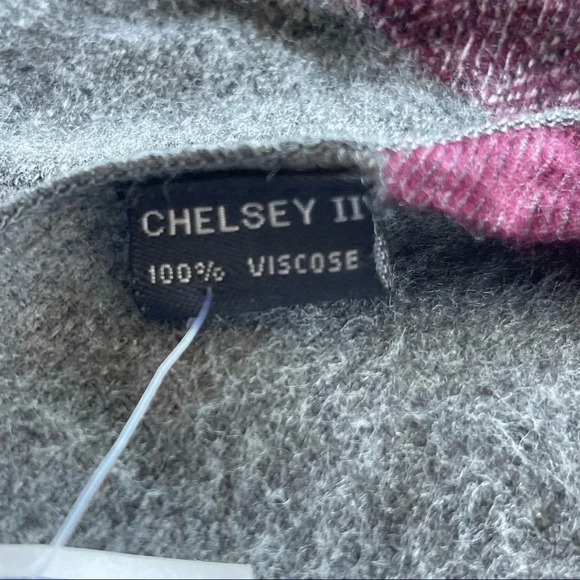 New Multicolor Chelsey Scarf  100% Viscose - Picture 12 of 14